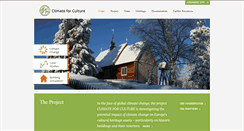Desktop Screenshot of climateforculture.eu